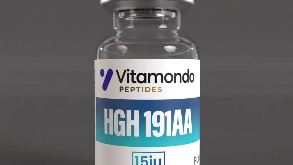 HGH 191AA Research Peptide Vial